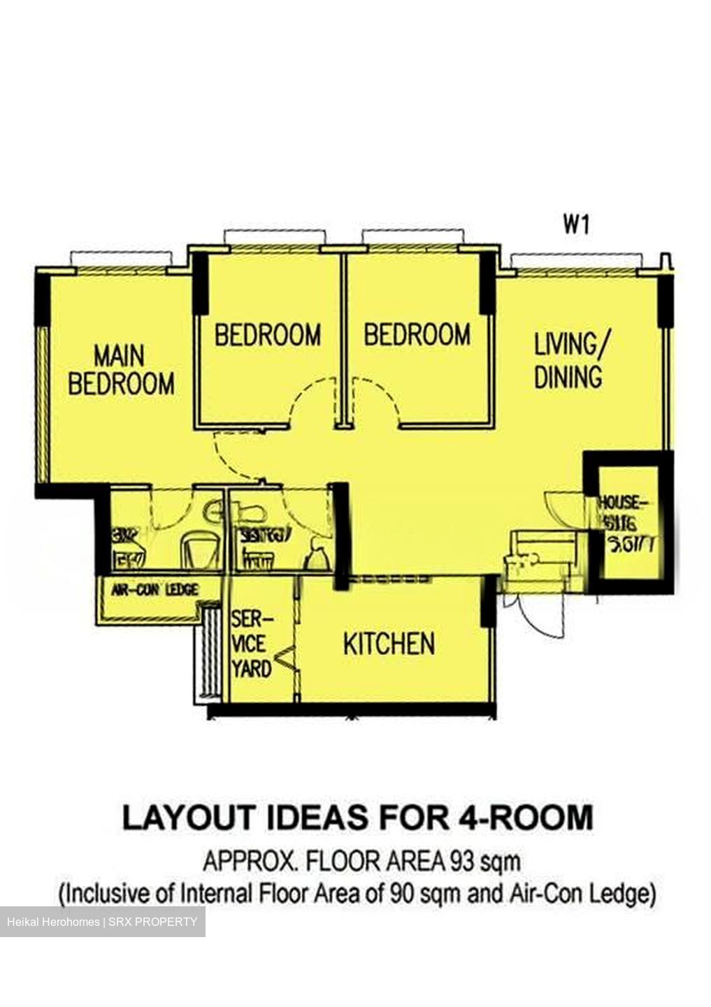 Blk 677 Yishun Ring Road (Yishun), HDB 4 Rooms #580277491
